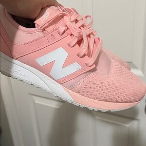 New Balance Bubblegum Pink Athletic Shoes